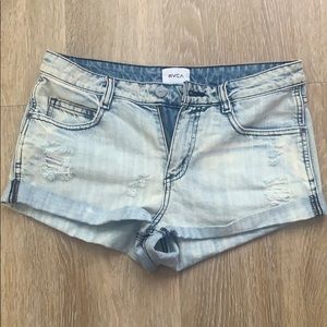 RVCA denim shorts